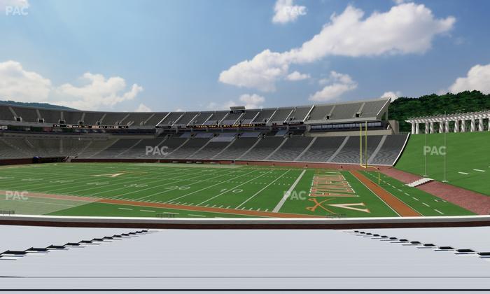 Scott Stadium - Section 103 Seat View