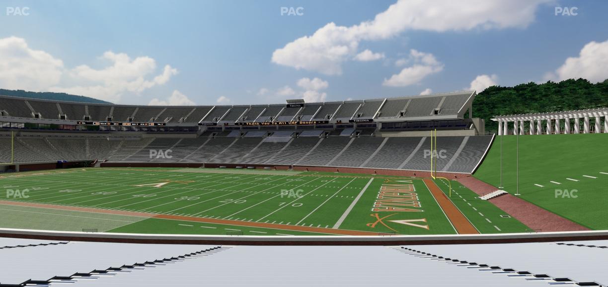 Scott Stadium - Section 103 Seat View