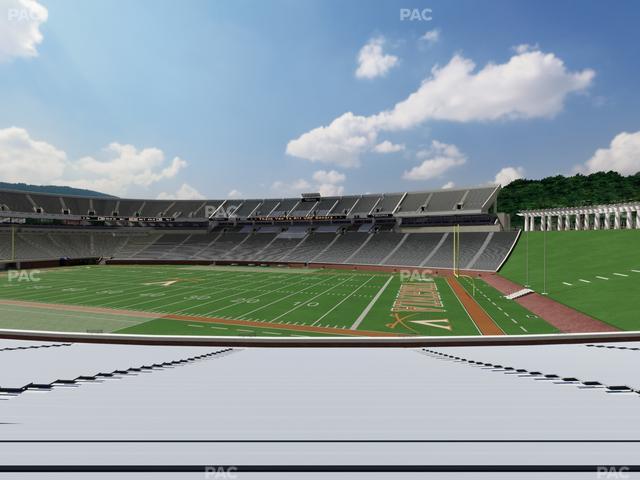 Scott Stadium - Section 103 Seat View
