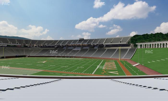 Scott Stadium - Section 103 Seat View