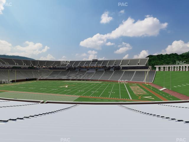 Scott Stadium - Section 104 Seat View