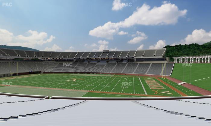 Scott Stadium - Section 104 Seat View