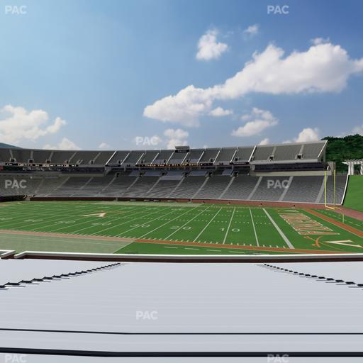 Scott Stadium - Section 104 Seat View