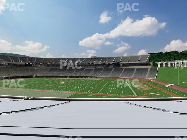 Scott Stadium - Section 104 Seat View