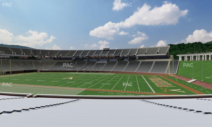 Scott Stadium - Section 104 Seat View