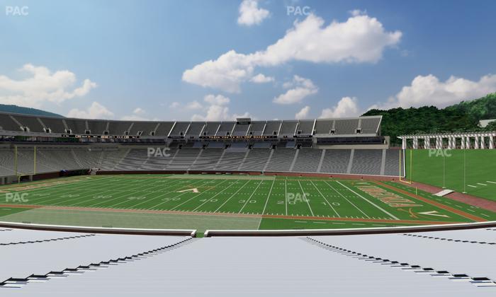 Scott Stadium - Section 105 Seat View