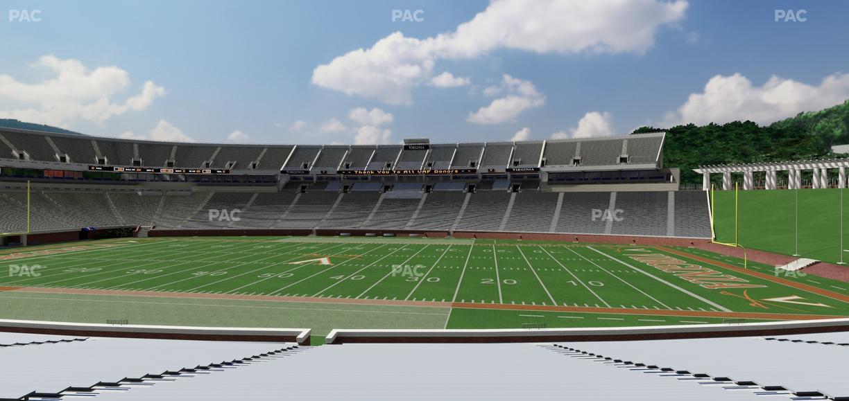 Scott Stadium - Section 105 Seat View