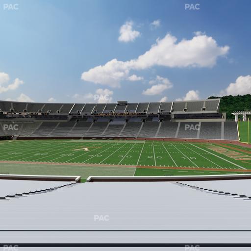 Scott Stadium - Section 105 Seat View
