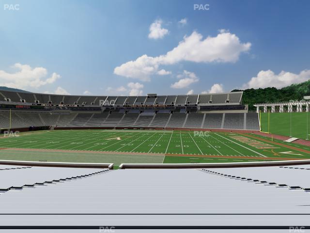 Scott Stadium - Section 105 Seat View Scott Stadium - Section 105 Seat View