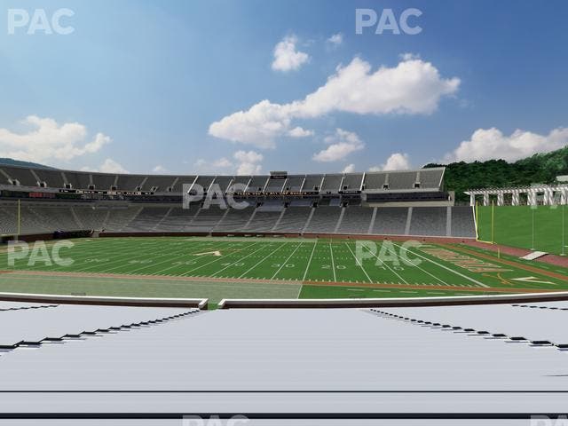 Scott Stadium - Section 105 Seat View