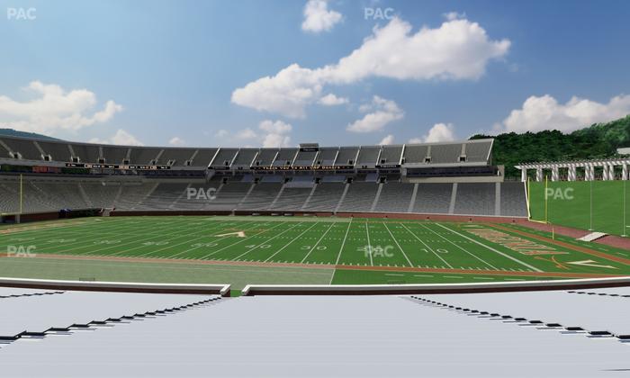 Scott Stadium - Section 105 Seat View