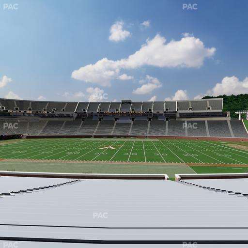 Scott Stadium - Section 106 Seat View