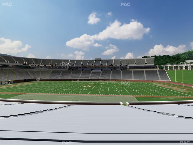 Scott Stadium - Section 106 Seat View