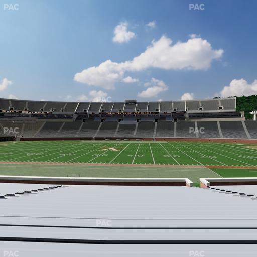 Scott Stadium - Section 106 Seat View