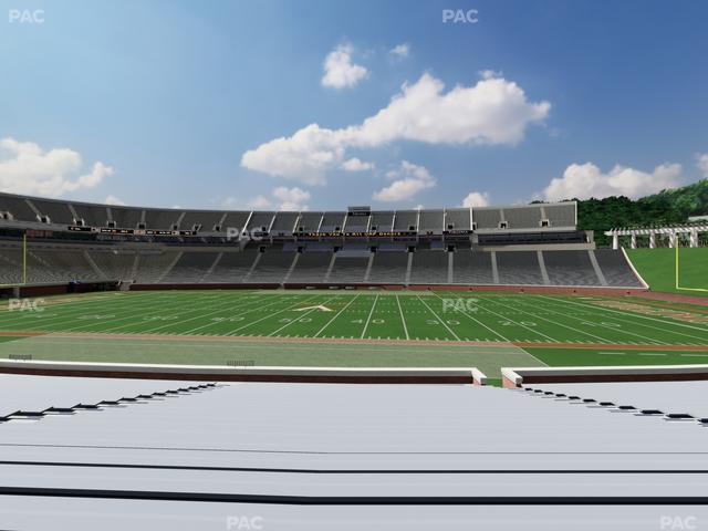 Scott Stadium - Section 106 Seat View Scott Stadium - Section 106 Seat View