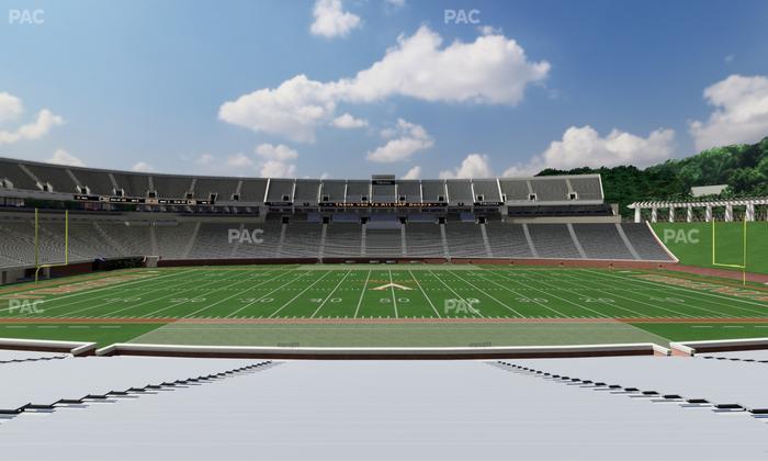 Scott Stadium - Section 107 Seat View