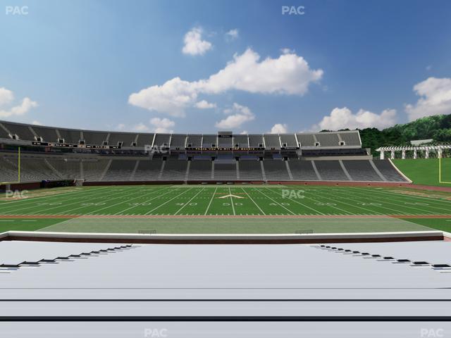 Scott Stadium - Section 107 Seat View Scott Stadium - Section 107 Seat View