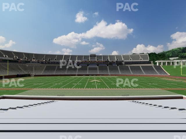 Scott Stadium - Section 107 Seat View