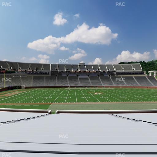 Scott Stadium - Section 108 Seat View