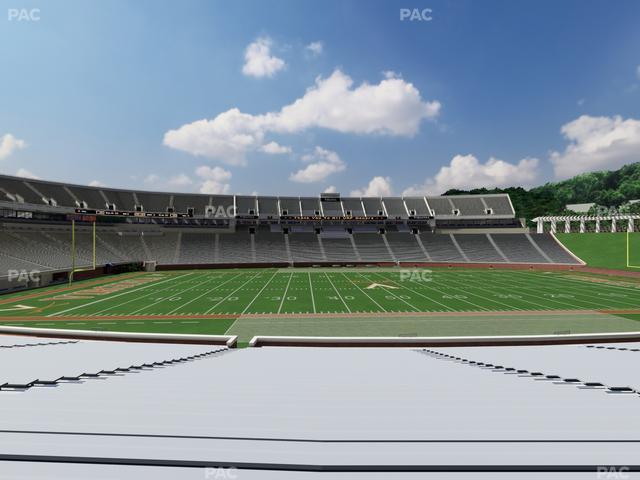 Scott Stadium - Section 108 Seat View