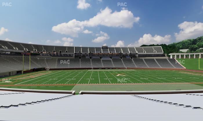 Scott Stadium - Section 108 Seat View