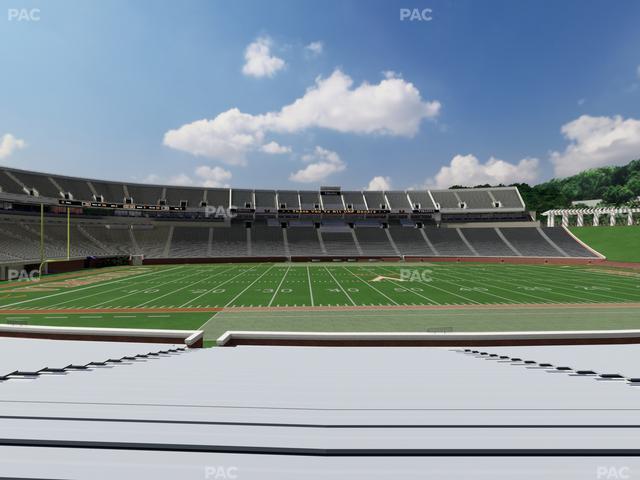 Scott Stadium - Section 108 Seat View Scott Stadium - Section 108 Seat View