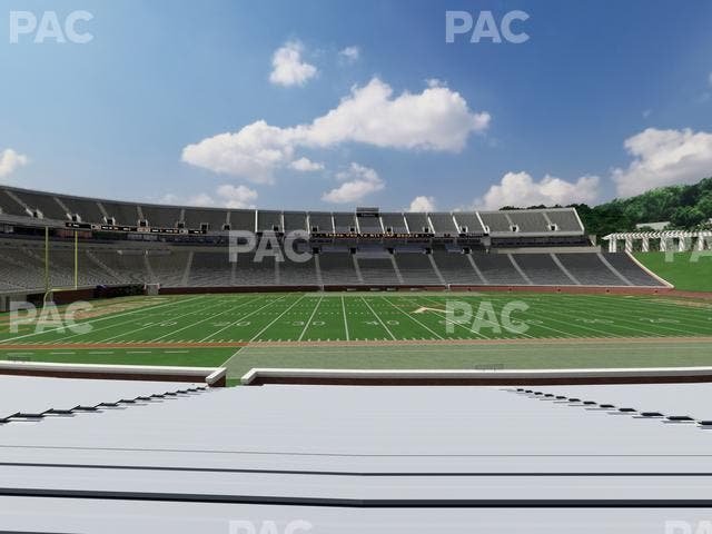 Scott Stadium - Section 108 Seat View