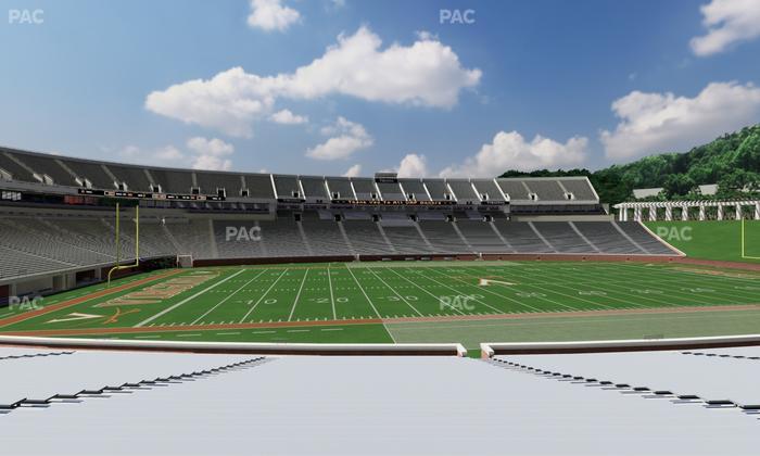 Scott Stadium - Section 109 Seat View
