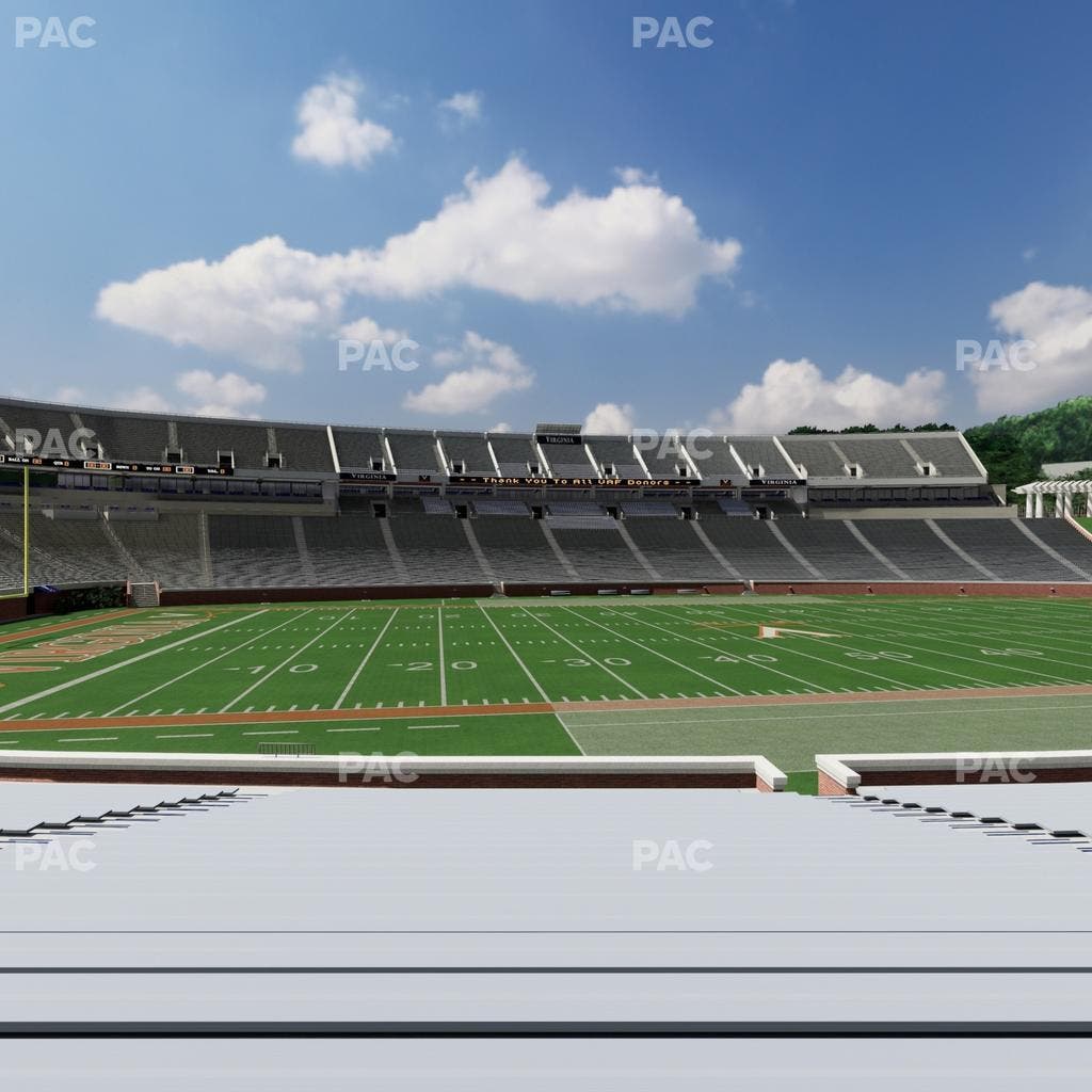 Scott Stadium - Section 109 Seat View