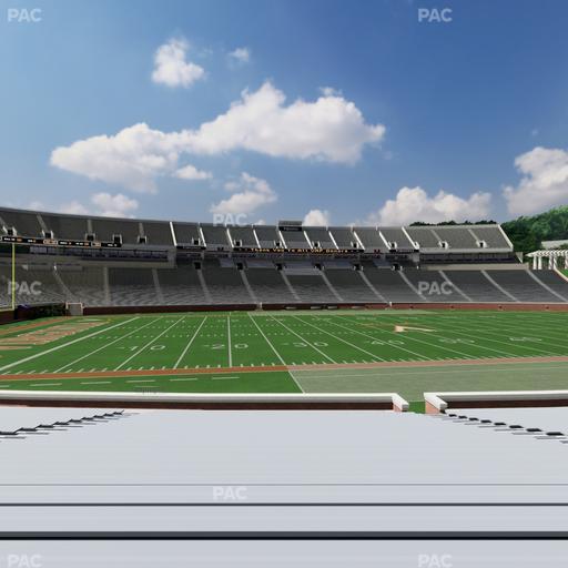 Scott Stadium - Section 109 Seat View
