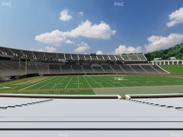 Scott Stadium - Section 109 Seat View Scott Stadium - Section 109 Seat View