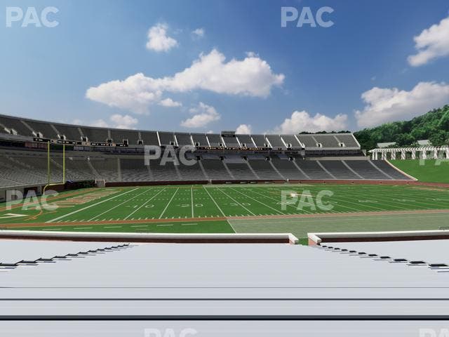 Scott Stadium - Section 109 Seat View