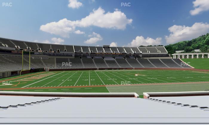 Scott Stadium - Section 109 Seat View