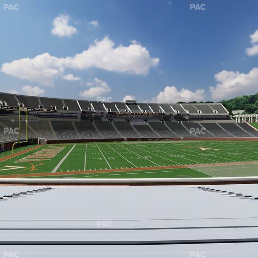 Scott Stadium - Section 110 Seat View