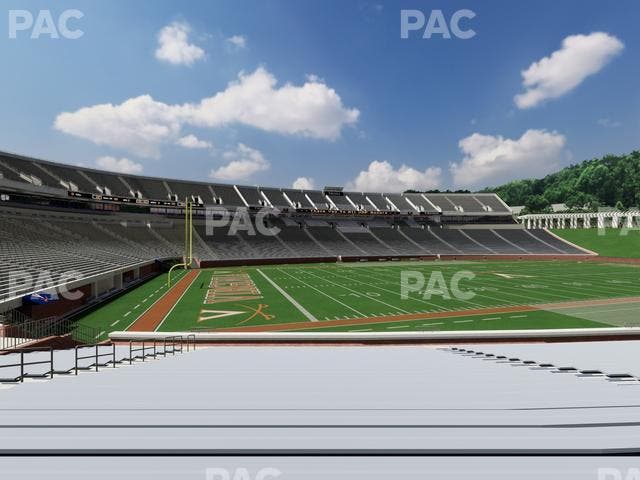 Scott Stadium - Section 111 Seat View