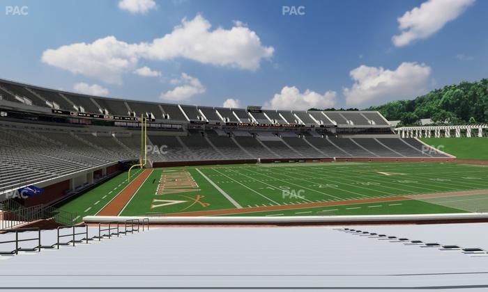 Scott Stadium - Section 111 Seat View