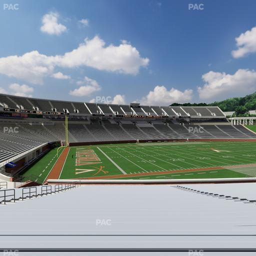 Scott Stadium - Section 111 Seat View
