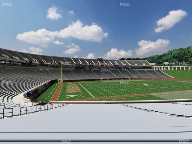 Scott Stadium - Section 111 Seat View