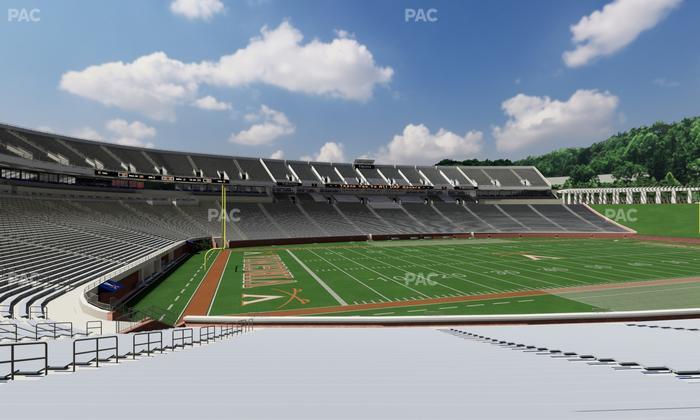 Scott Stadium - Section 111 Seat View