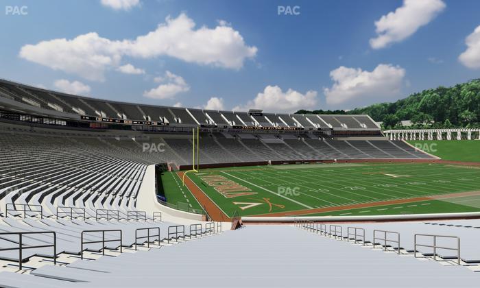 Scott Stadium - Section 112 Seat View