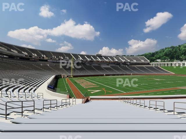 Scott Stadium - Section 112 Seat View