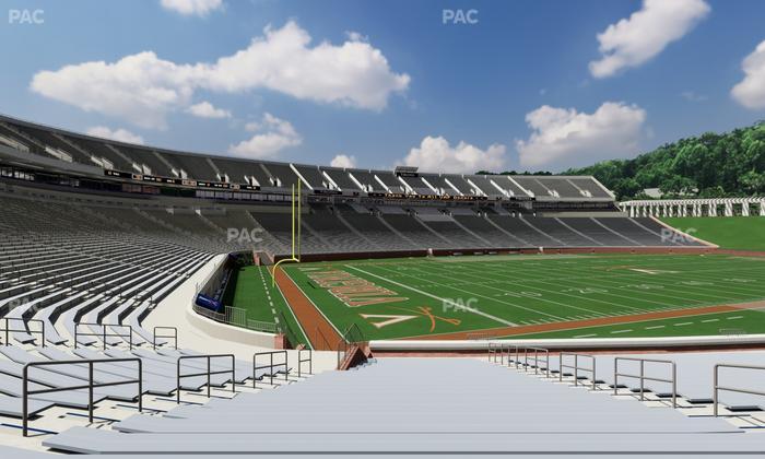 Scott Stadium - Section 112 Seat View
