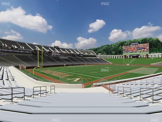 Scott Stadium - Section 113 Seat View Scott Stadium - Section 113 Seat View
