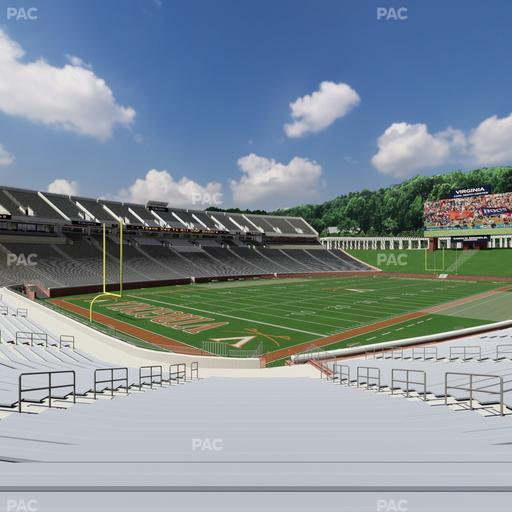 Scott Stadium - Section 113 Seat View