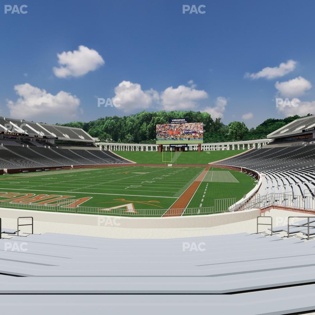 Scott Stadium - Section 114 Seat View