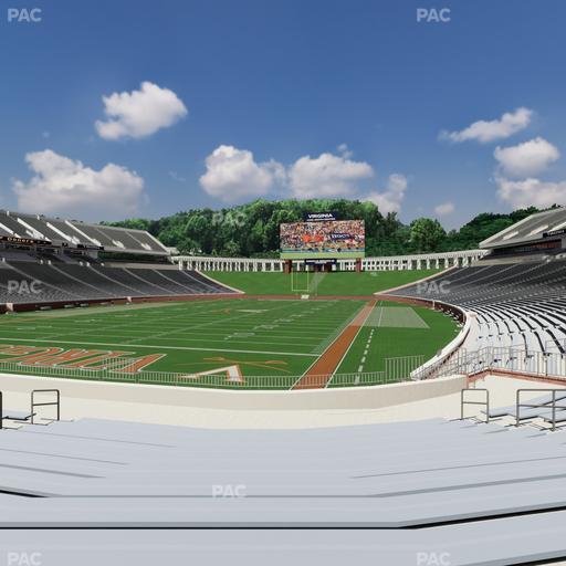 Scott Stadium - Section 114 Seat View