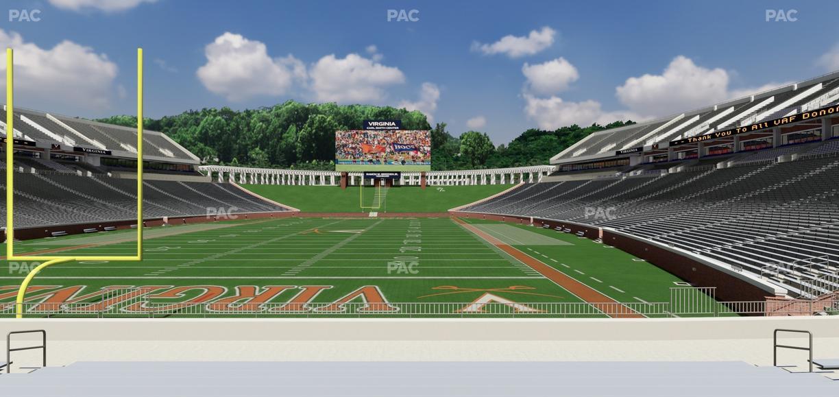 Scott Stadium - Section 115 Seat View