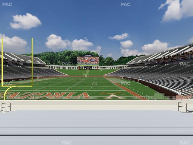 Scott Stadium - Section 115 Seat View Scott Stadium - Section 115 Seat View