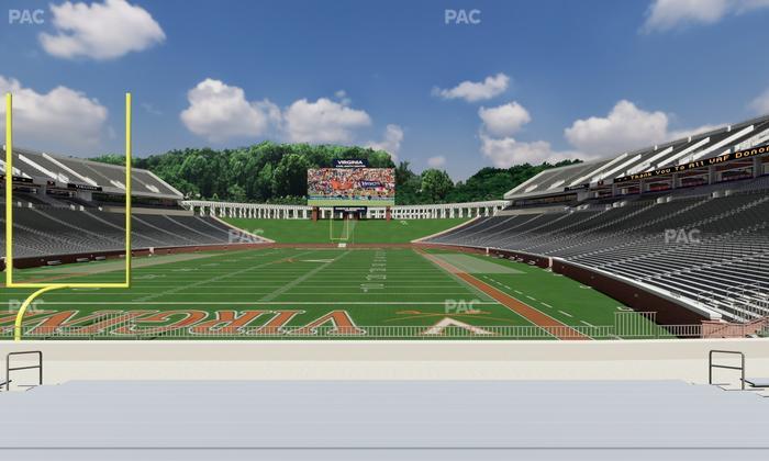 Scott Stadium - Section 115 Seat View