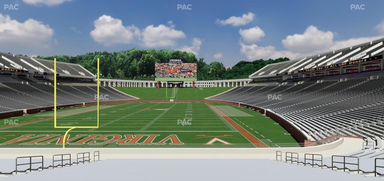 Scott Stadium - Section 115 Seat View